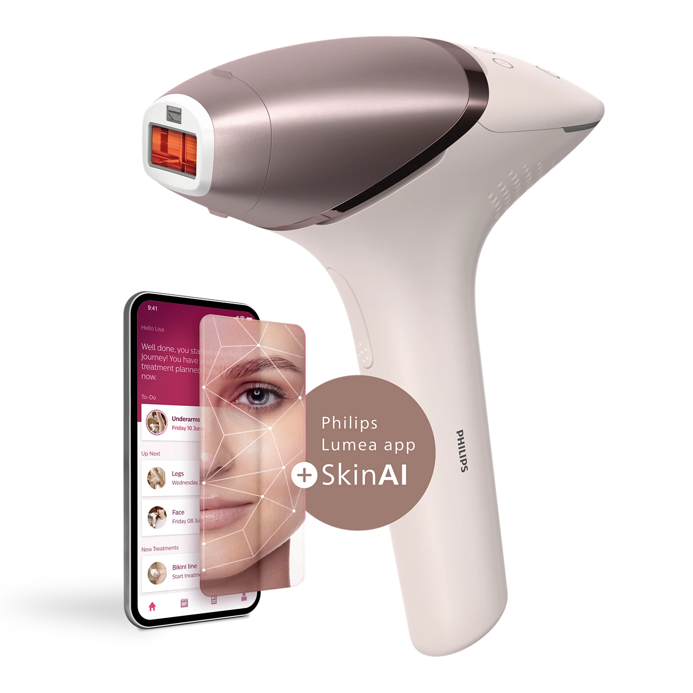 Lumea IPL 9900 Series SmartSkin
